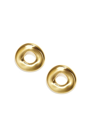 Statement-Ohrringe in Donut-Form