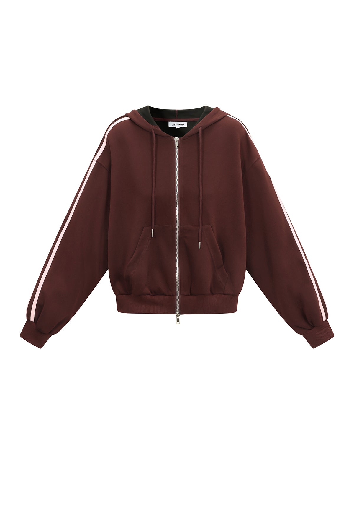 Lässige Streifen, keine Angabe, lockere Passform, Polyesterfaser (Polyester), Kapuzenpullover & Sweatshirts