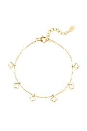 Armband 6 Kleeblätter