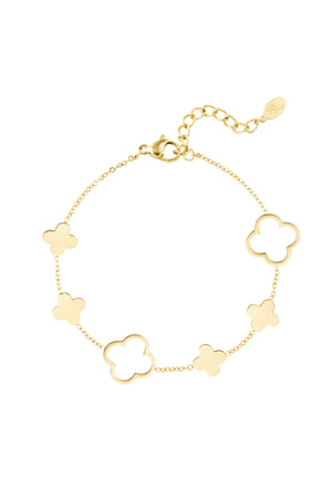Armband Kleeblätter 