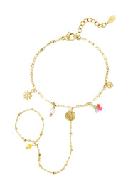 Strandarmband mit Charms