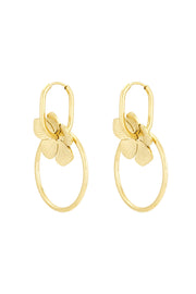 Ohrringe „Petal Perfection“ – Farbe Gold