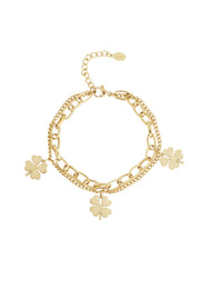 Lucky You Armband - goldfarben