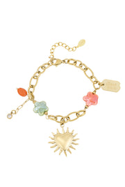 Charm Couture Armband - Goldfarben