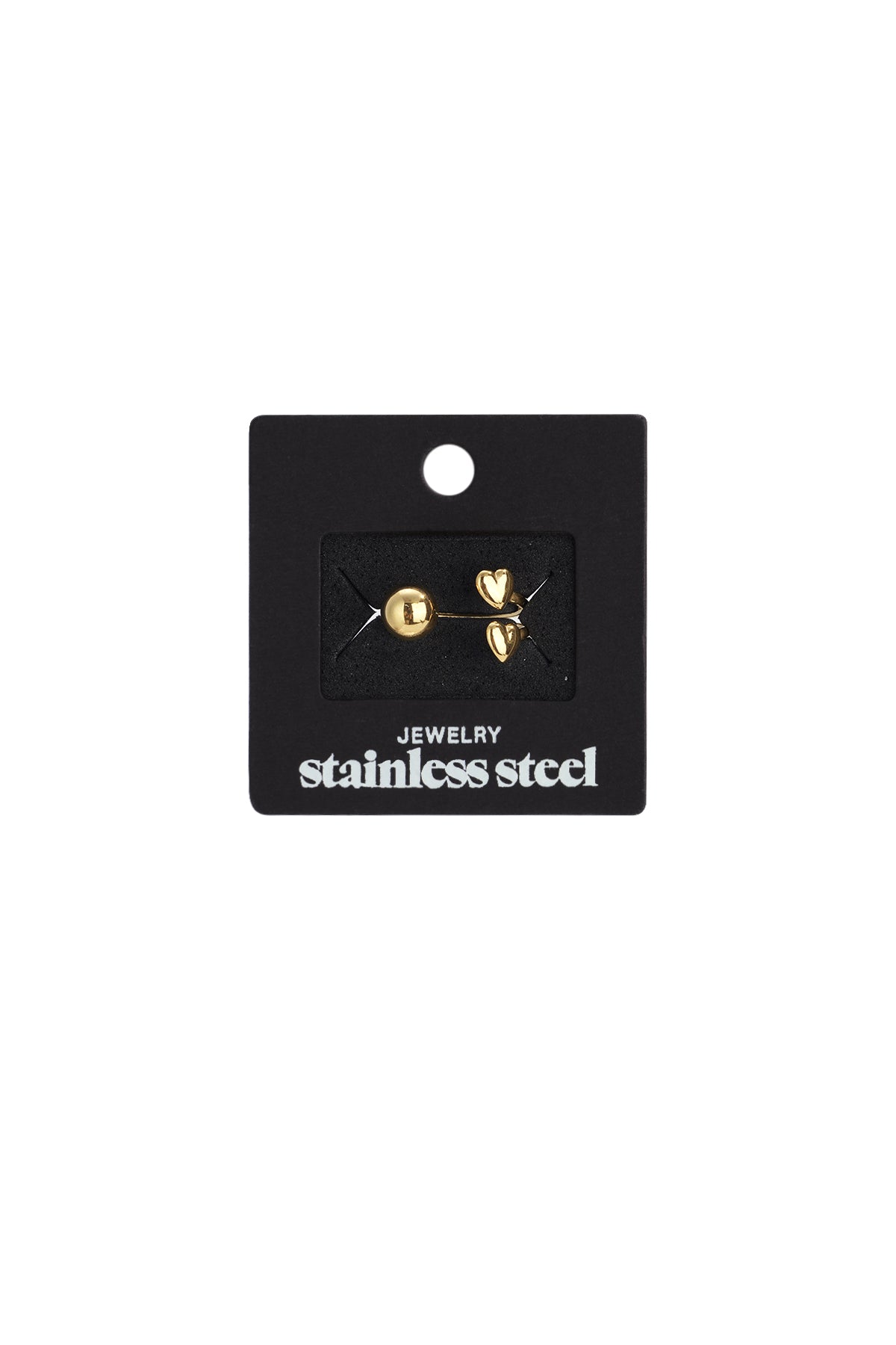 Edelstahl Minimalistische Ringe Herz Casual Täglich Einfache Serie frauen schmuck