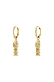 Edelstahl Tropfen Ohrringe Cartoon Casual Täglich Einfache Serie frauen schmuck