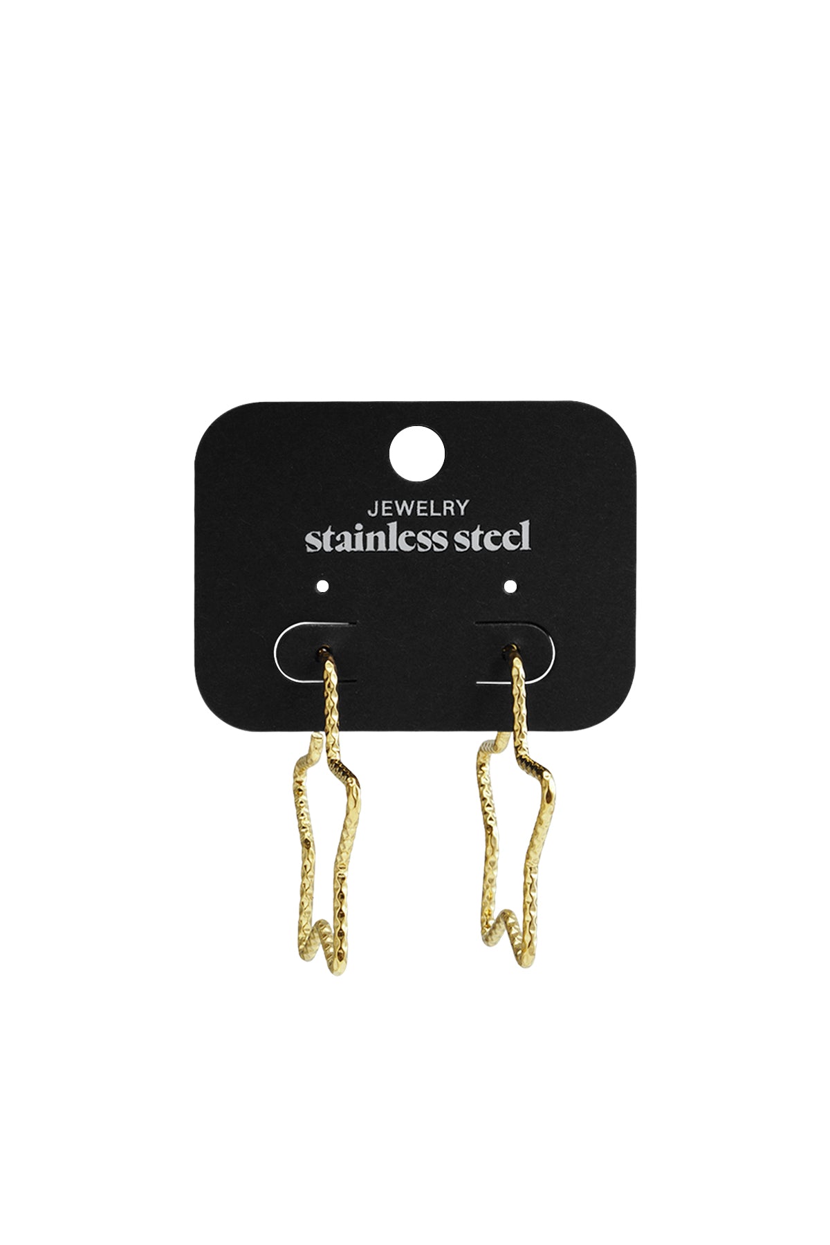 Edelstahl Creolen Stern Casual Täglich Einfache Serie frauen schmuck