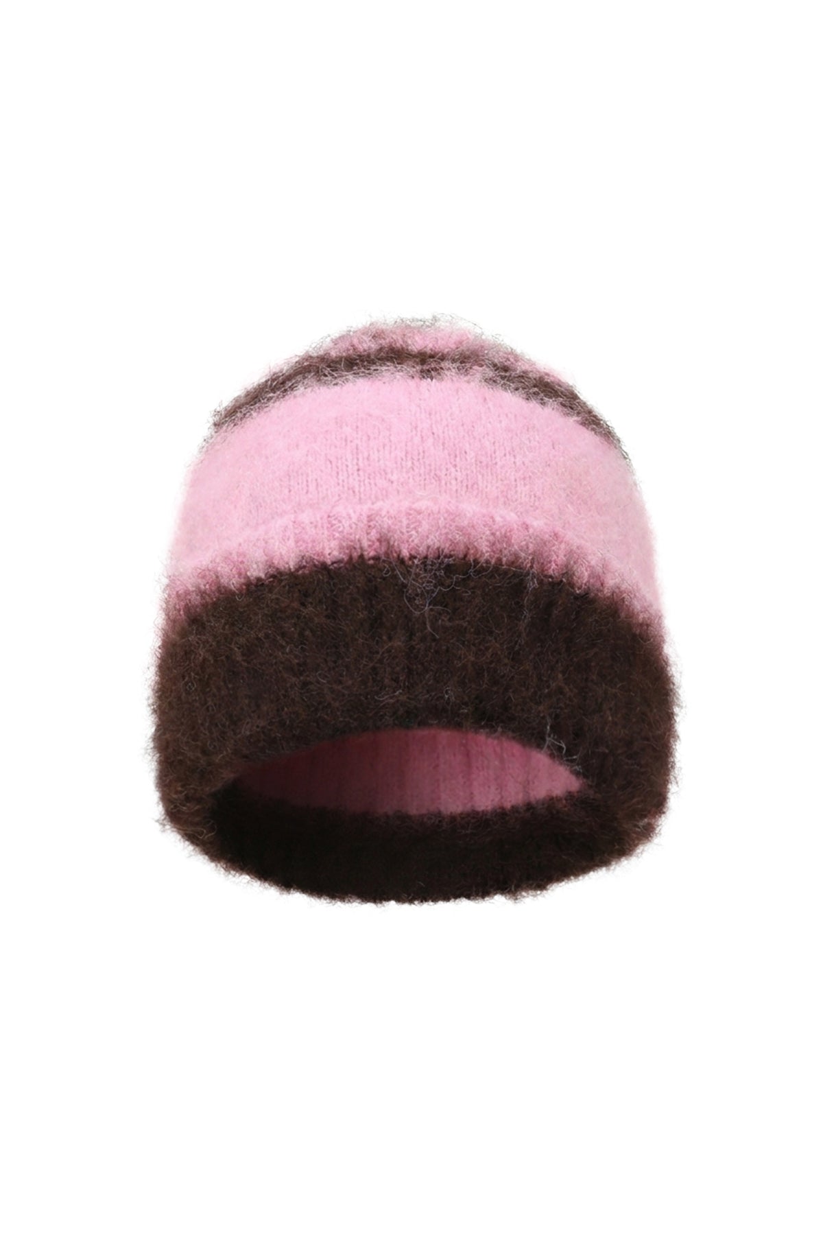 Gestreifte Beanie, lässiges Polyester, Alltagsaccessoire