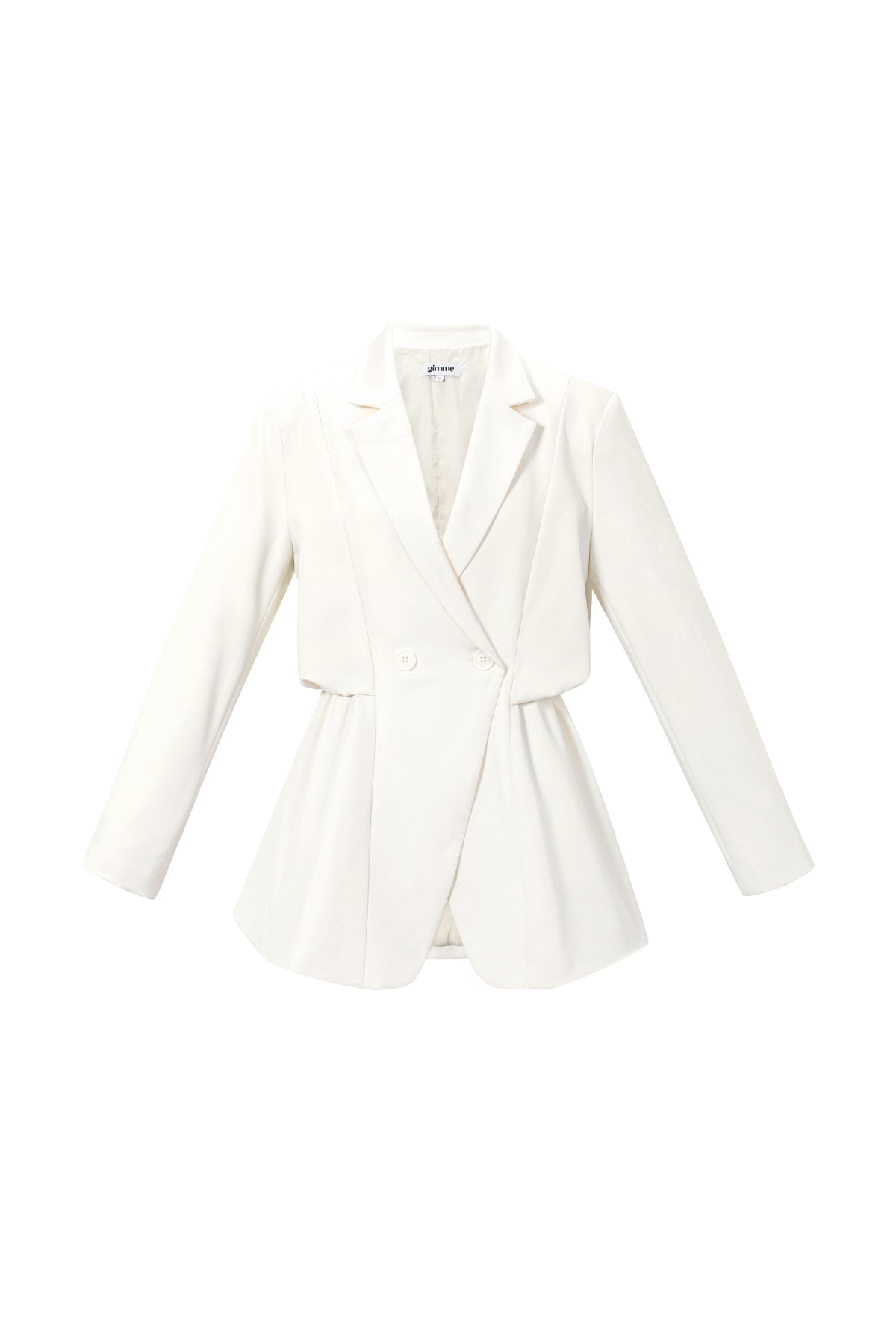 Eleganter Damen Blazer mit Raffung für einen stilvollen Look