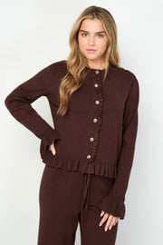 Elegant Viscose Knit Cardigan for Spring/Summer