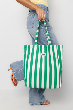 Shopper Bags Stripe Simple Polyester Daily Accessories