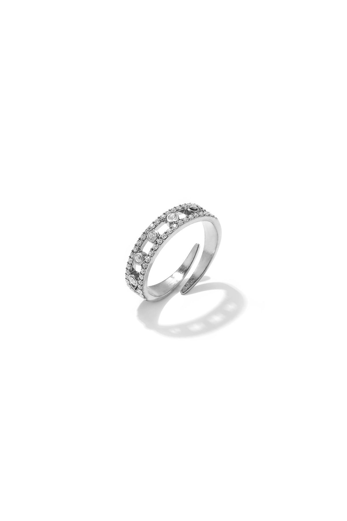 Minimalistische Ringe aus Edelstahl, Kreis, Schlicht, Alltagsschmuck, Damenschmuck