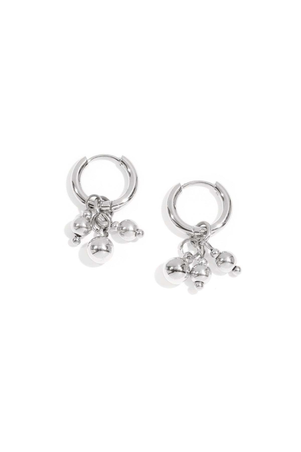 Edelstahl Tropfen Ohrringe unregelmäßige form Casual Täglich Einfache Serie frauen schmuck