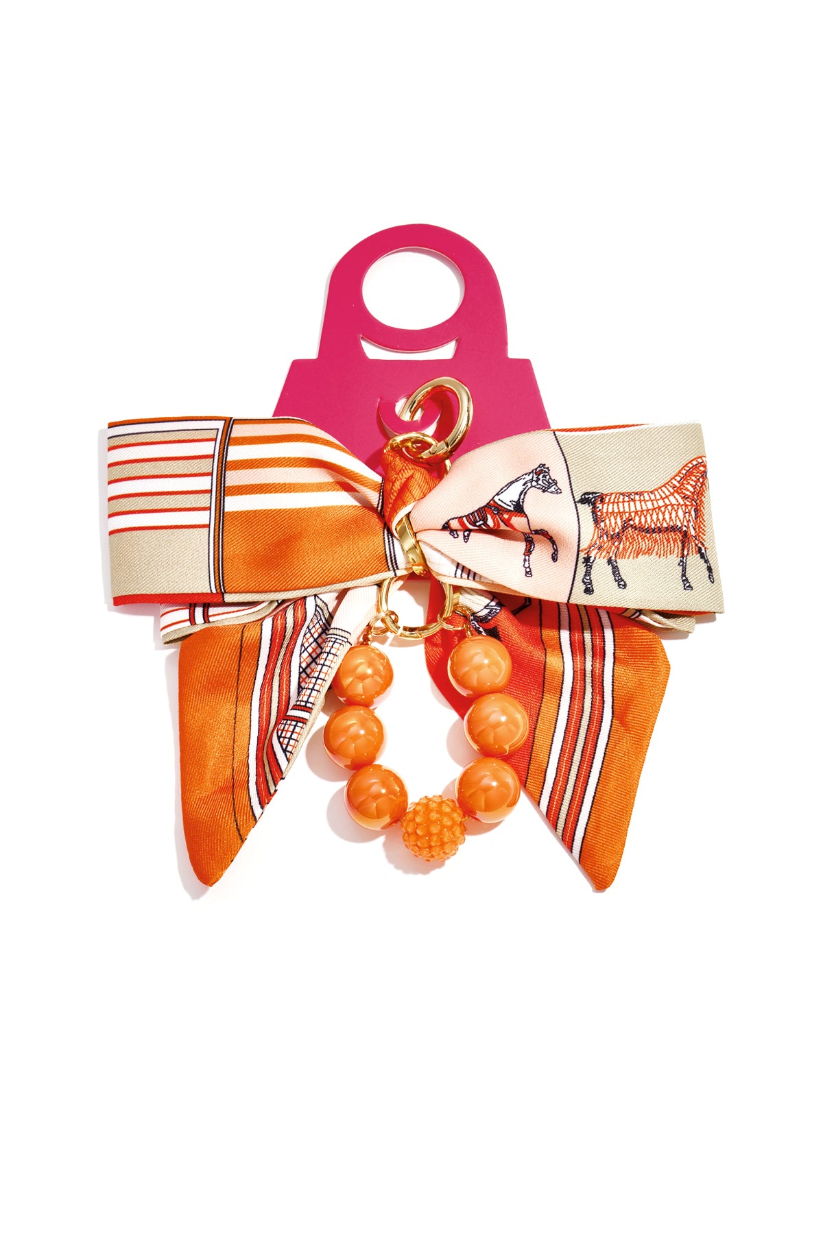 Taschenanhänger aus Perlen, lässiges Polyester, Alltagsaccessoires