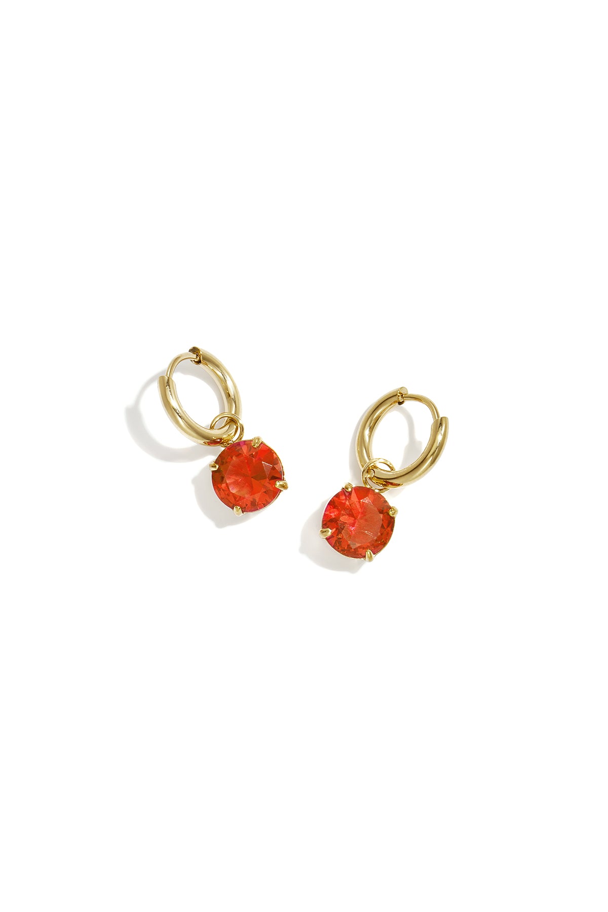 Ohrhänger aus Edelstahl, geometrische Form, lässig-schlichte Serie, Damenschmuck