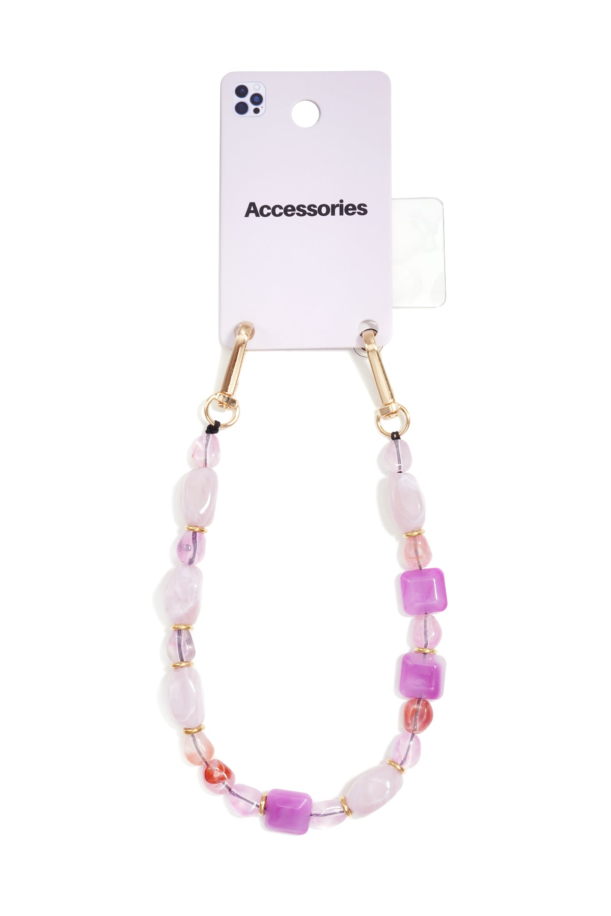 Handykette aus Acrylperlen, lässiges Accessoire für jeden Tag