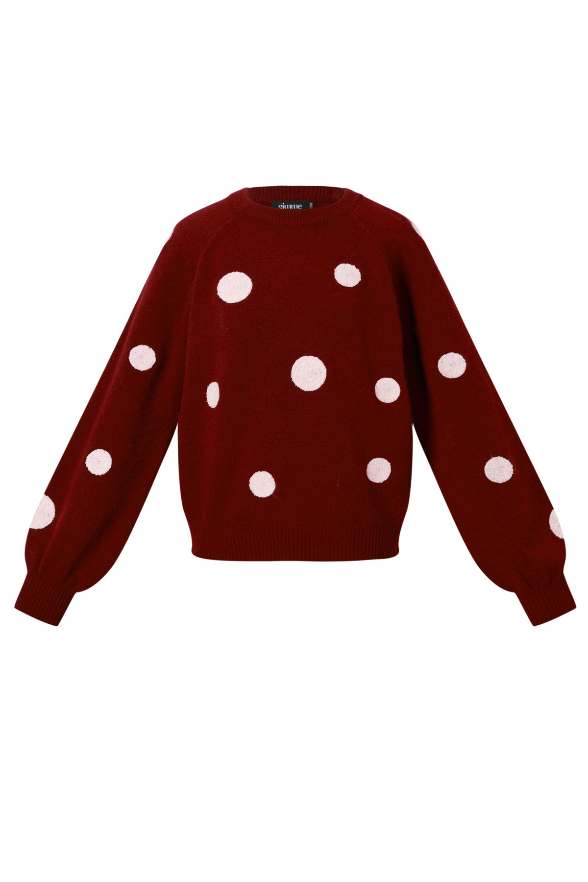 Gepunkteter Pullover