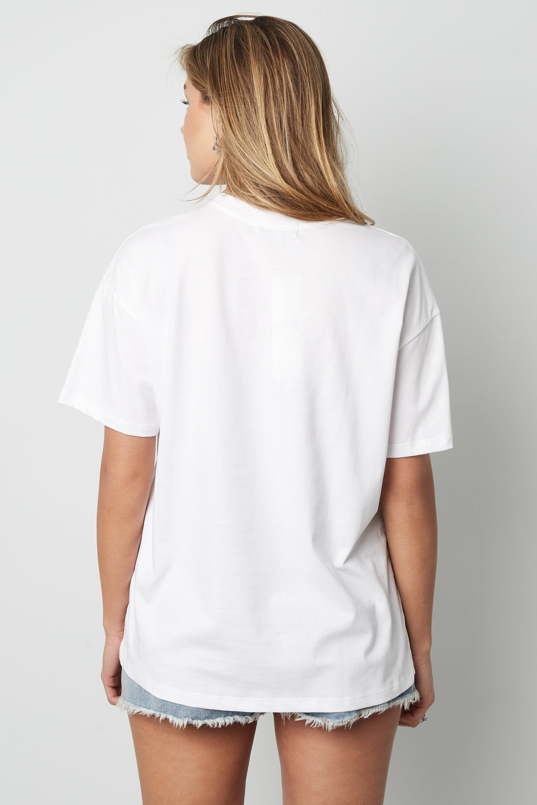 Baumwolle Damen T-Shirt Frühling/Sommer Buchstaben