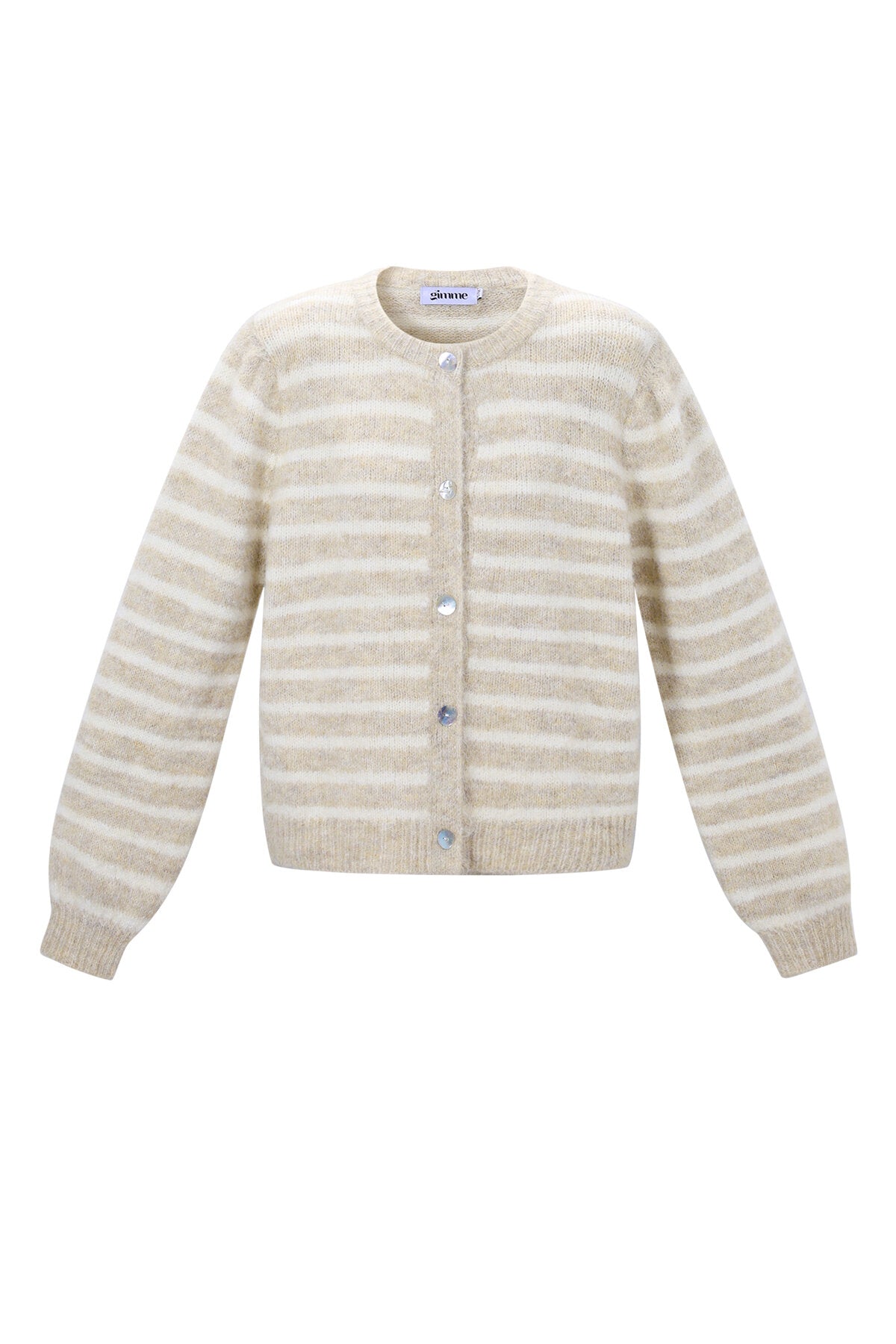 Gestreifter Cardigan