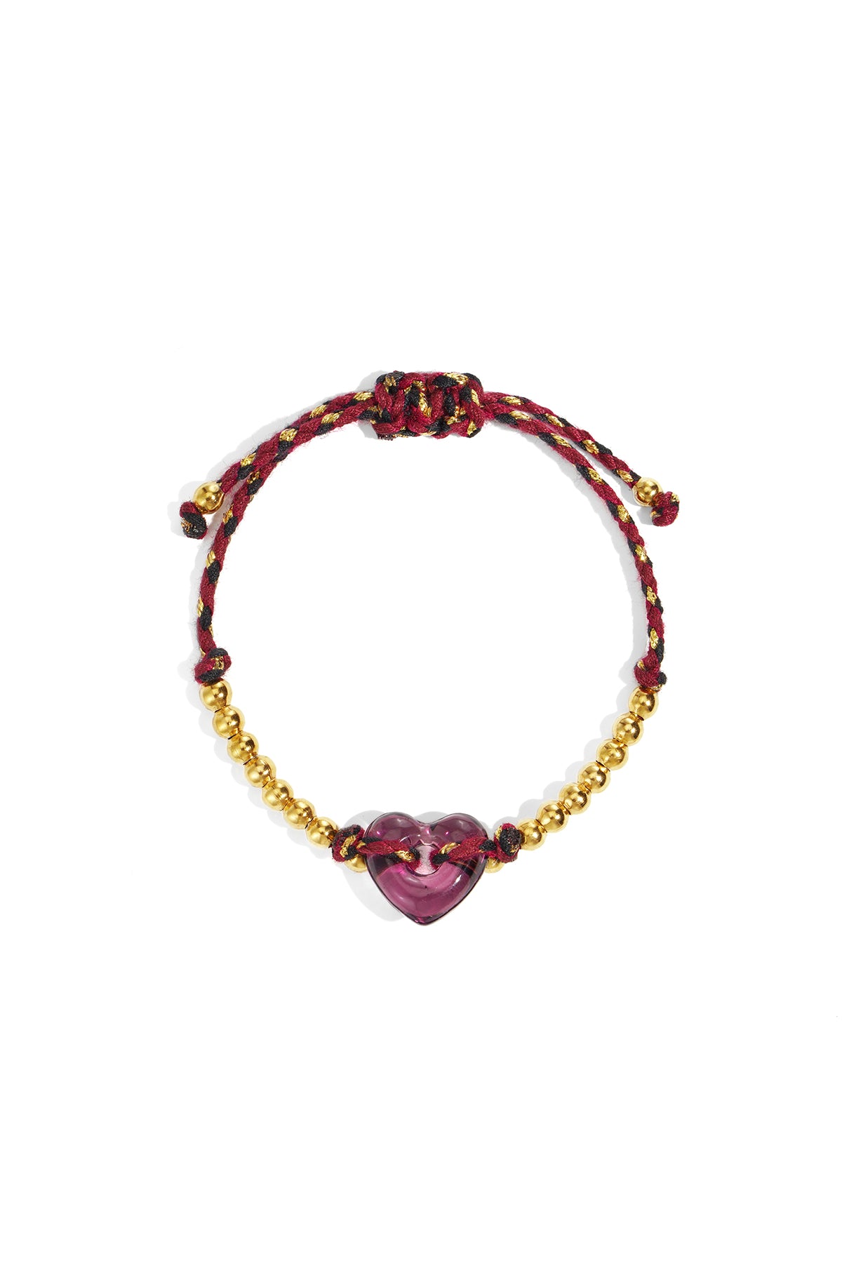Polyester Perlenarmbänder Herz Casual Täglich Einfache Serie Damenschmuck