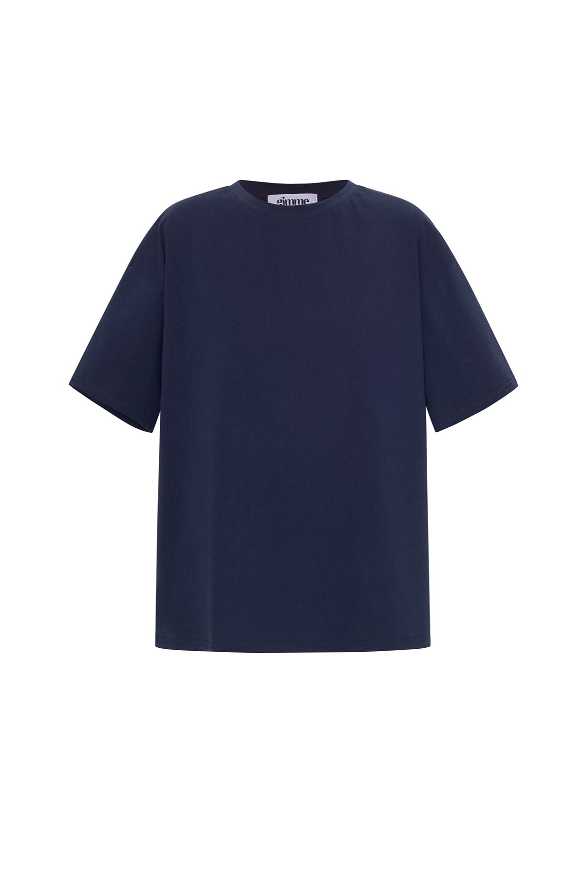 Cotton Damen T-Shirt Casual Letters