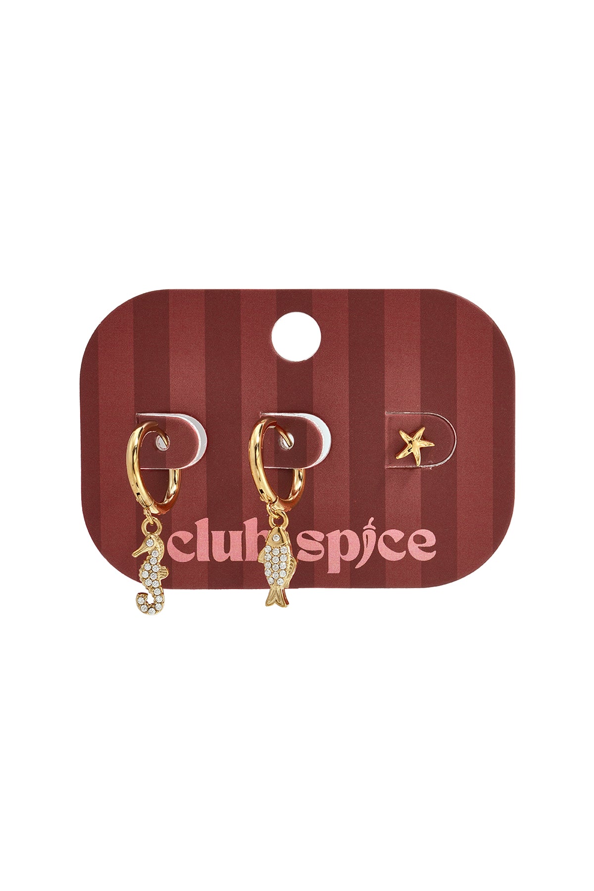 Ohrring-Sets aus Edelstahl, Fisch-Design, schlichte Alltagsserie, Damenschmuck