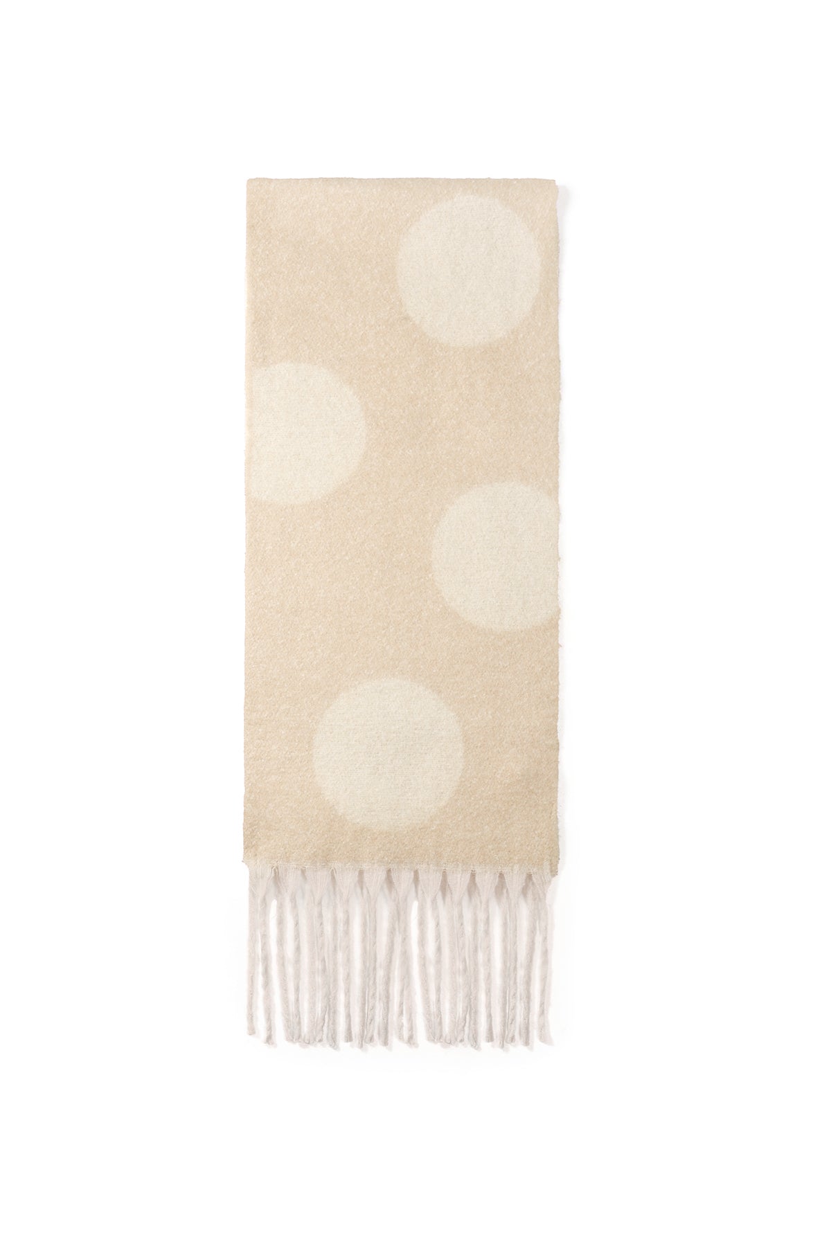 Winterschals mit Polka Dots, schlichtes Polyester, Alltagsaccessoires
