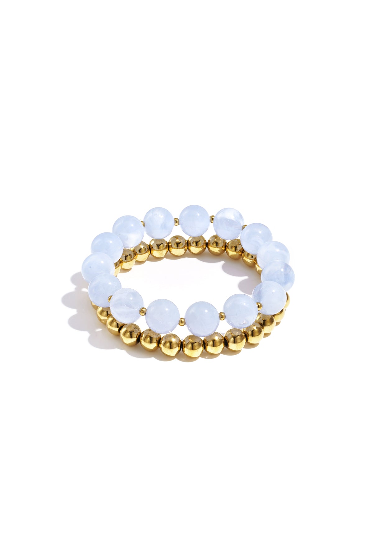 Armbandset mit runden Perlen