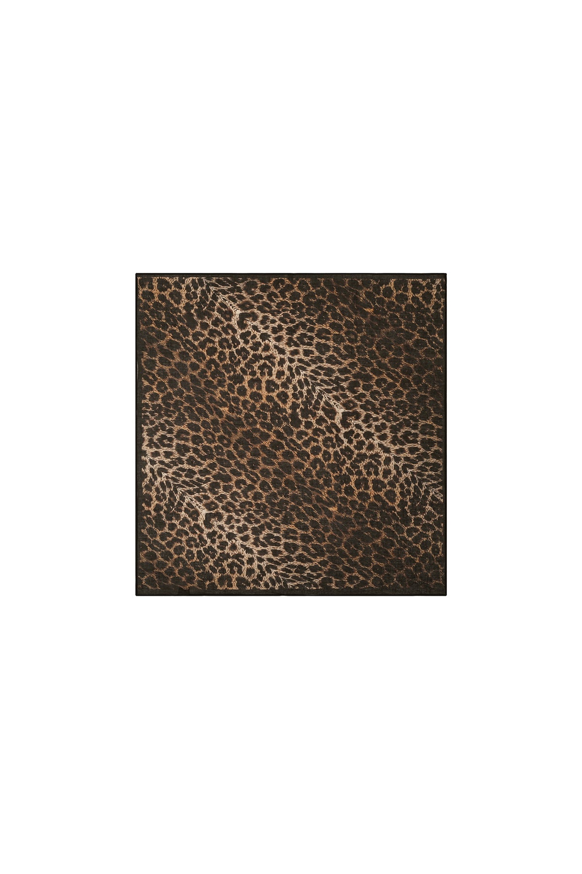 Sommerschals mit Leopardenmuster, schlichte Baumwolle, Accessoires für jeden Tag