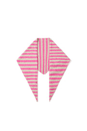 Winterschals, gestreift, schlicht, aus Polyester, Alltagsaccessoires