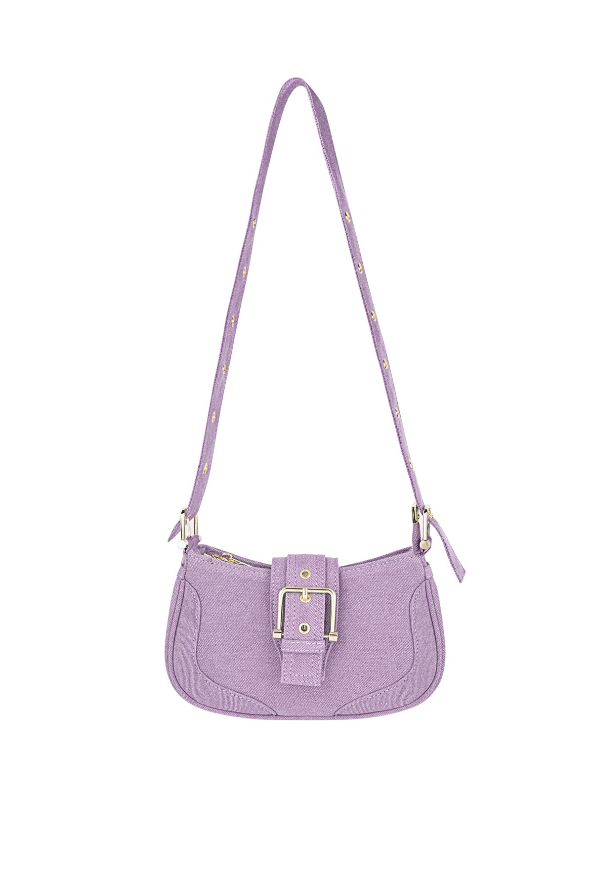 Farbige Tasche mit Schnallendetail