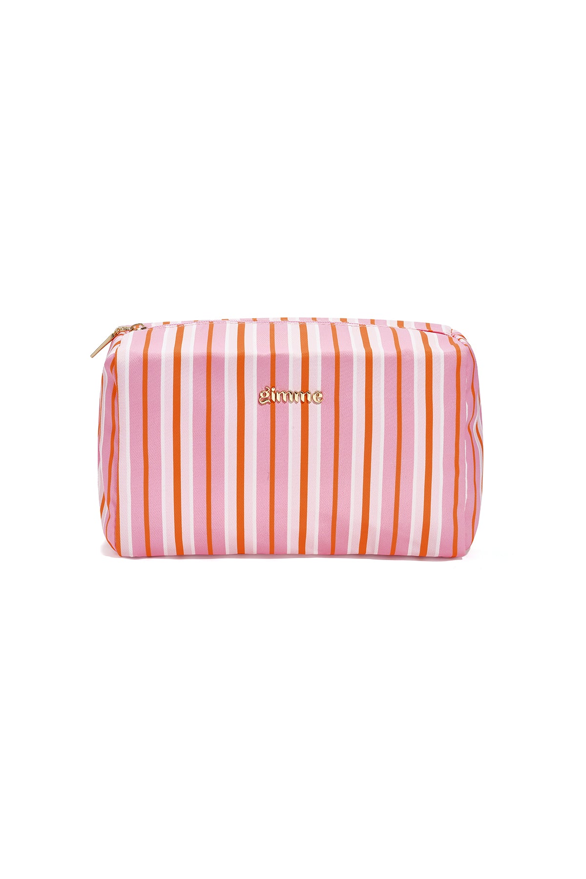 Kosmetiktaschen, gestreift, schlicht, aus Polyester, Alltagsaccessoires