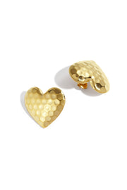 Edelstahl Ohrstecker Herz Casual Daily Simple Serie Damenschmuck