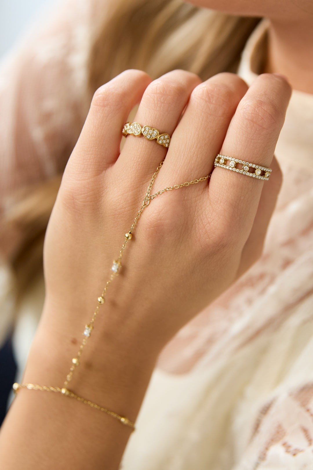 Minimalistische Ringe aus Edelstahl, Kreis, Schlicht, Alltagsschmuck, Damenschmuck