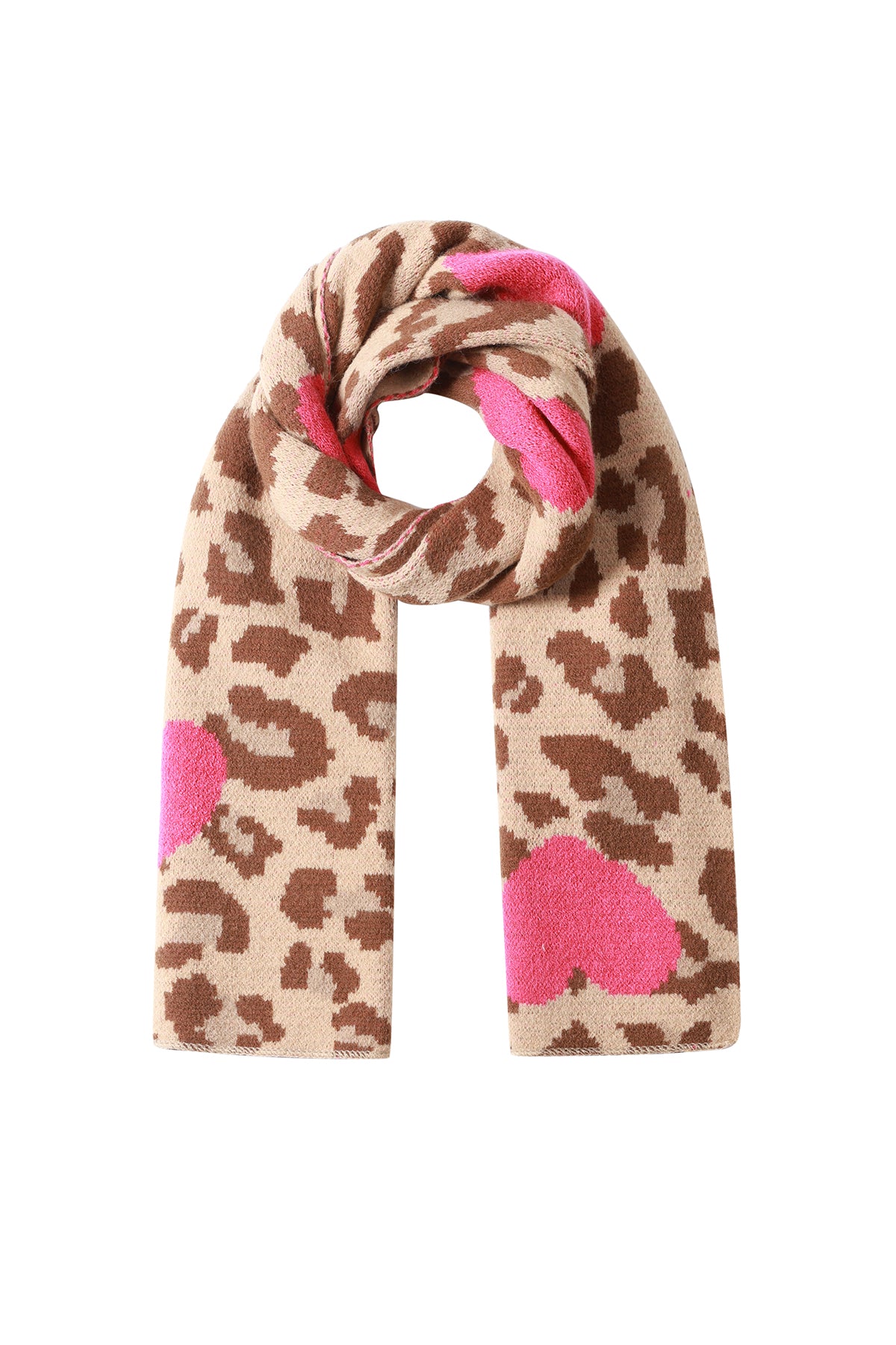 Winterschals Herz Casual Acryl Tägliche Accessoires