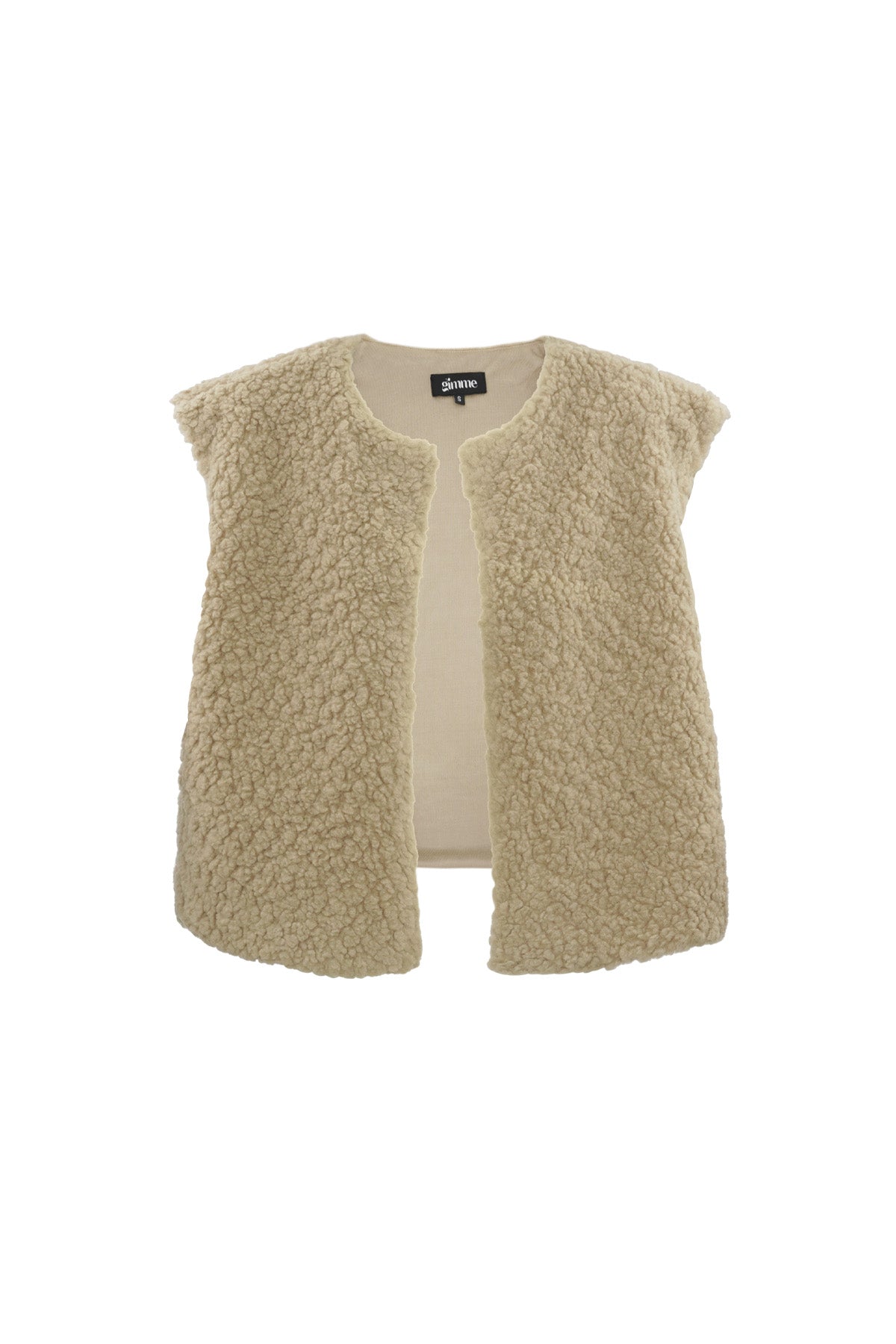 Woven Polyester Fiber Damen Weste Casual Solid Color Fall/Winter