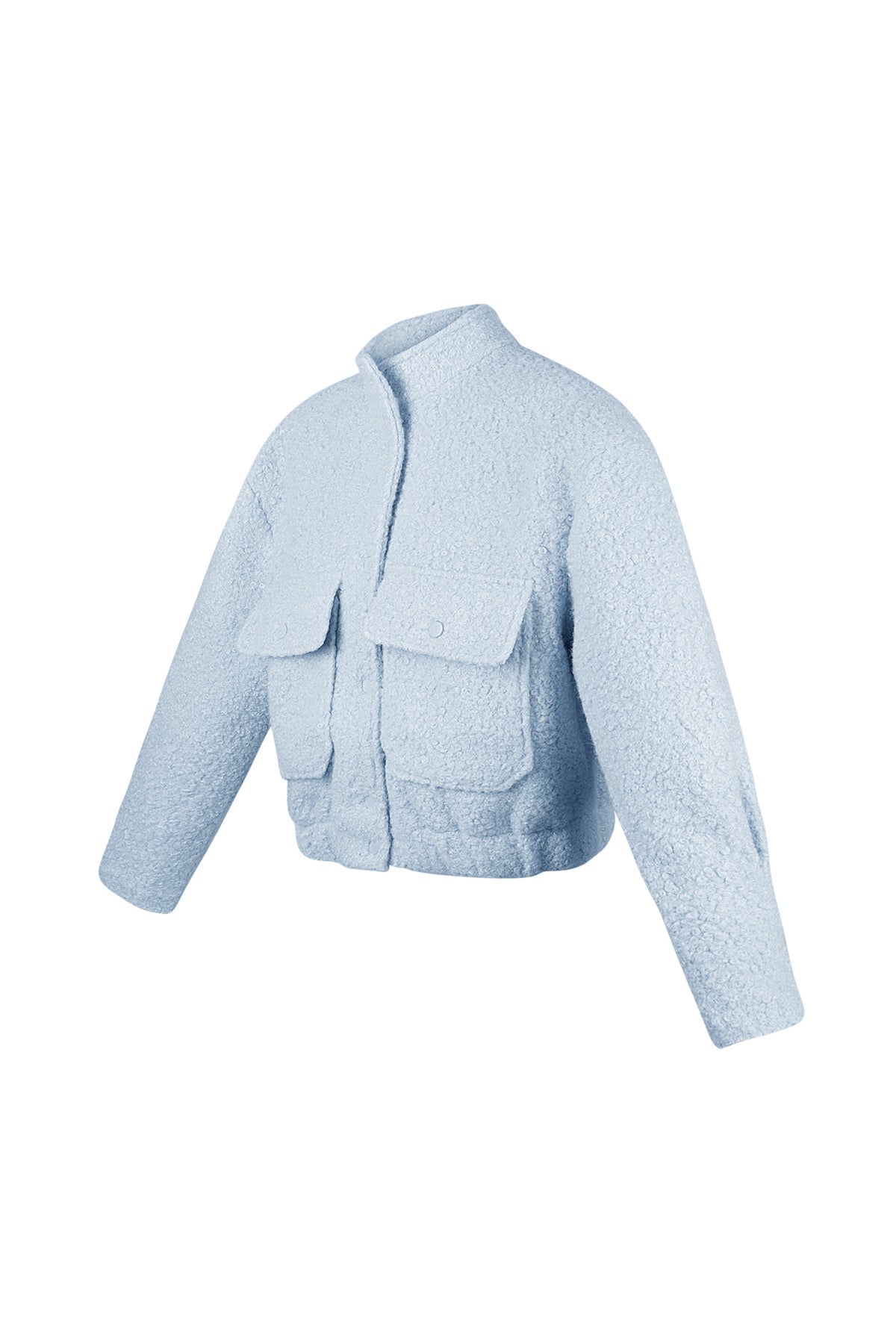 Gewebte Polyesterfaser Damenjacke Casual Einfarbig Herbst/Winter
