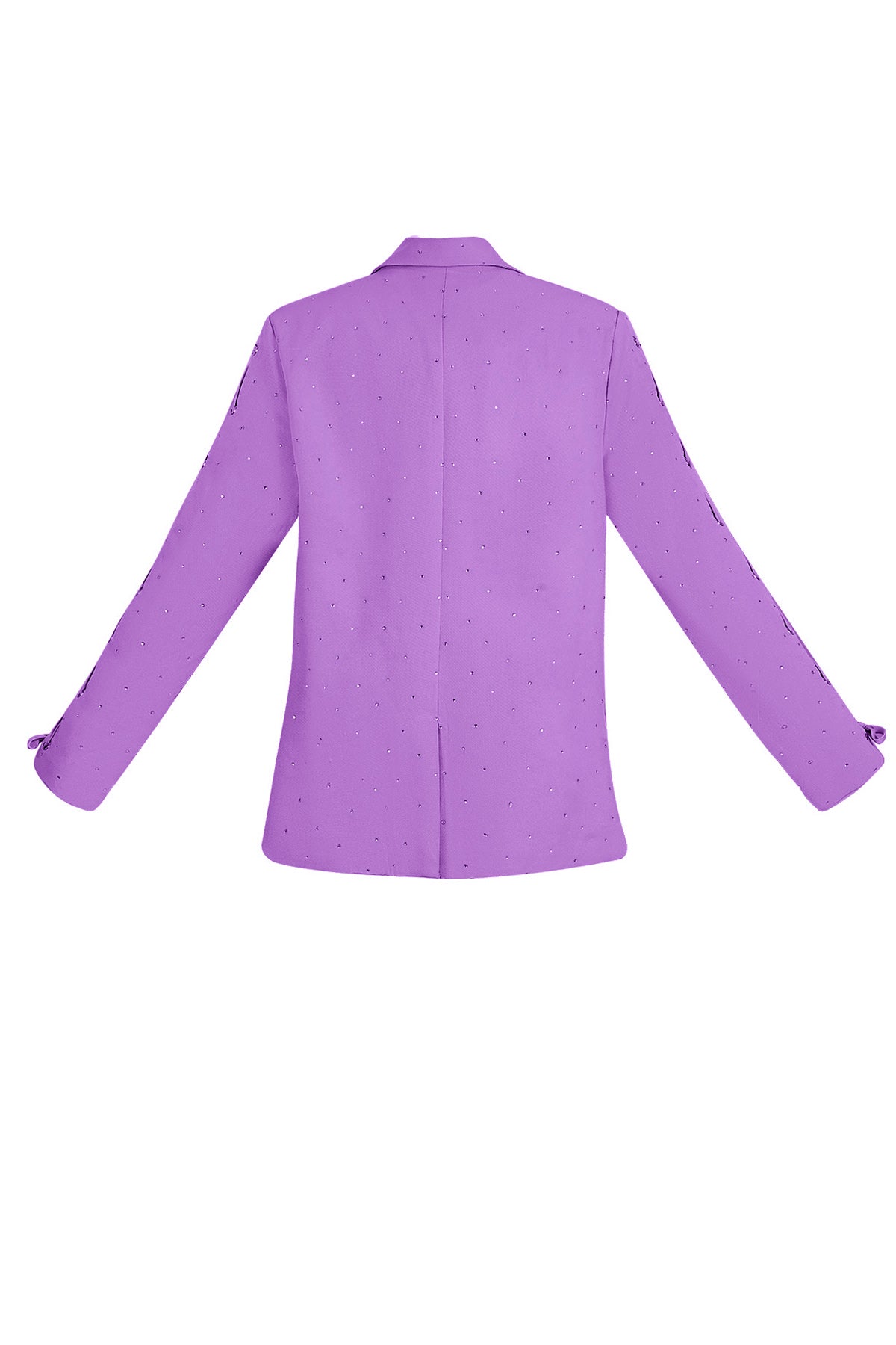 Polyester Damen-Blazer-Set mit Schnürmanschetten