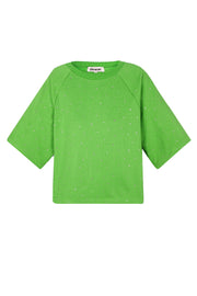 Baumwolle Damen T-Shirt Oversized Frühling/Sommer