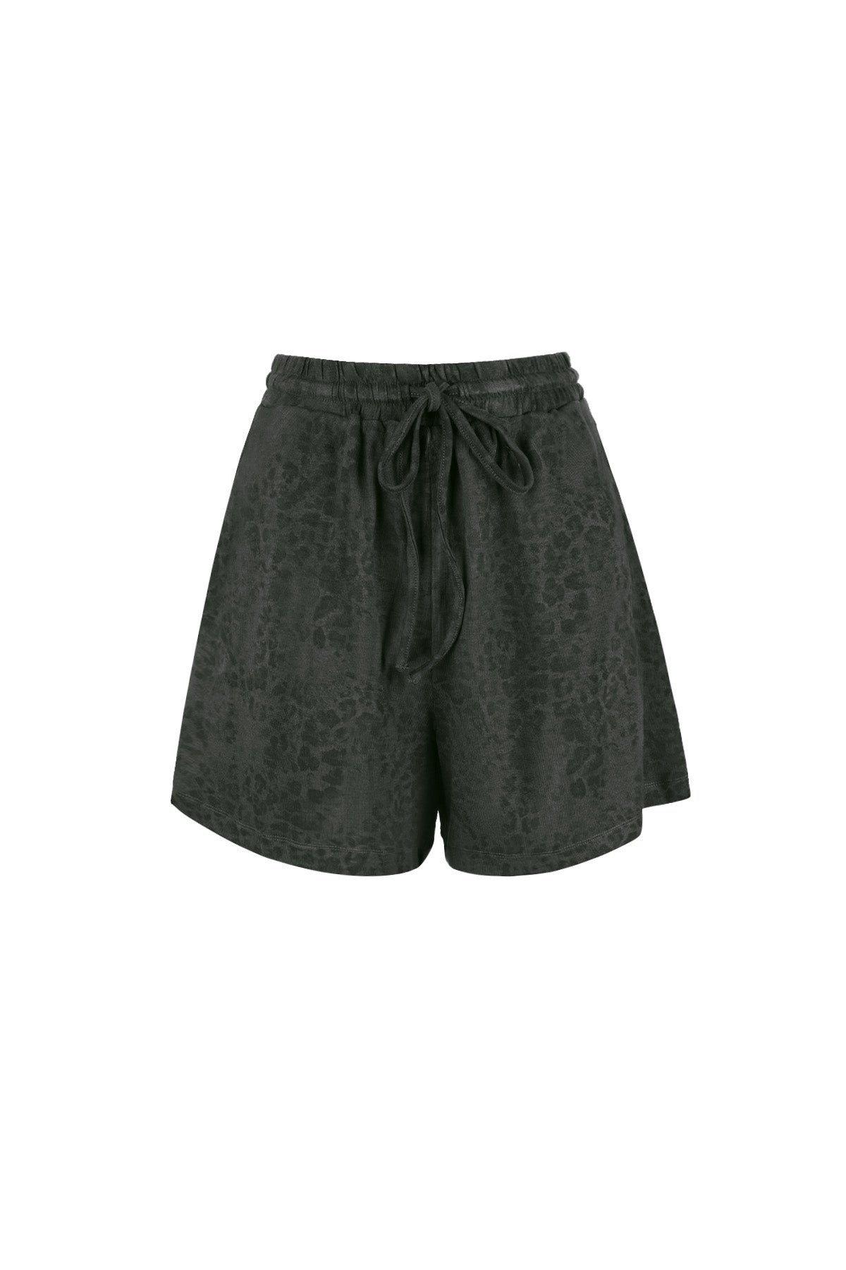 Baumwolle Damen Shorts Zugband Elastischer Bund