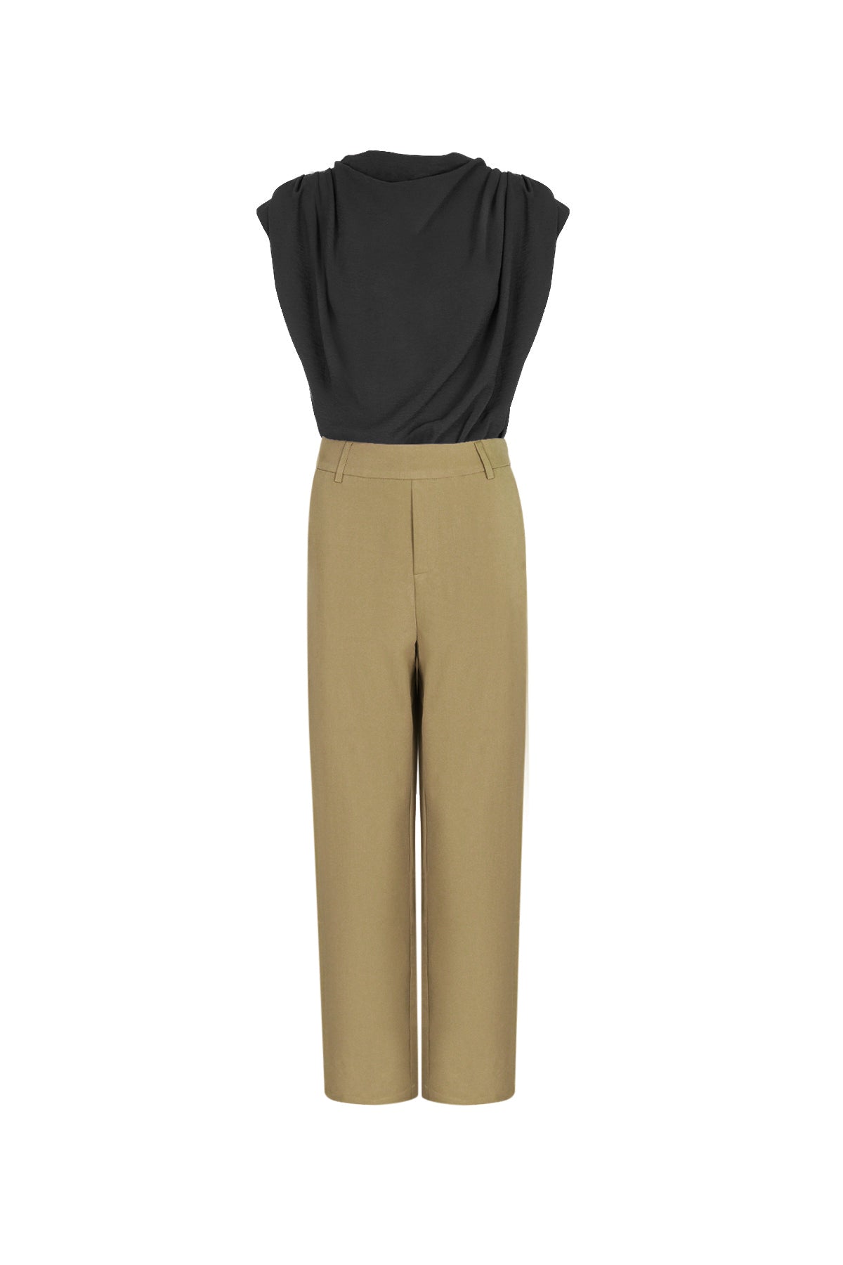 Cotton Blend Damen Wide Leg Bodysuit Frühling/Sommer Comfort Fit
