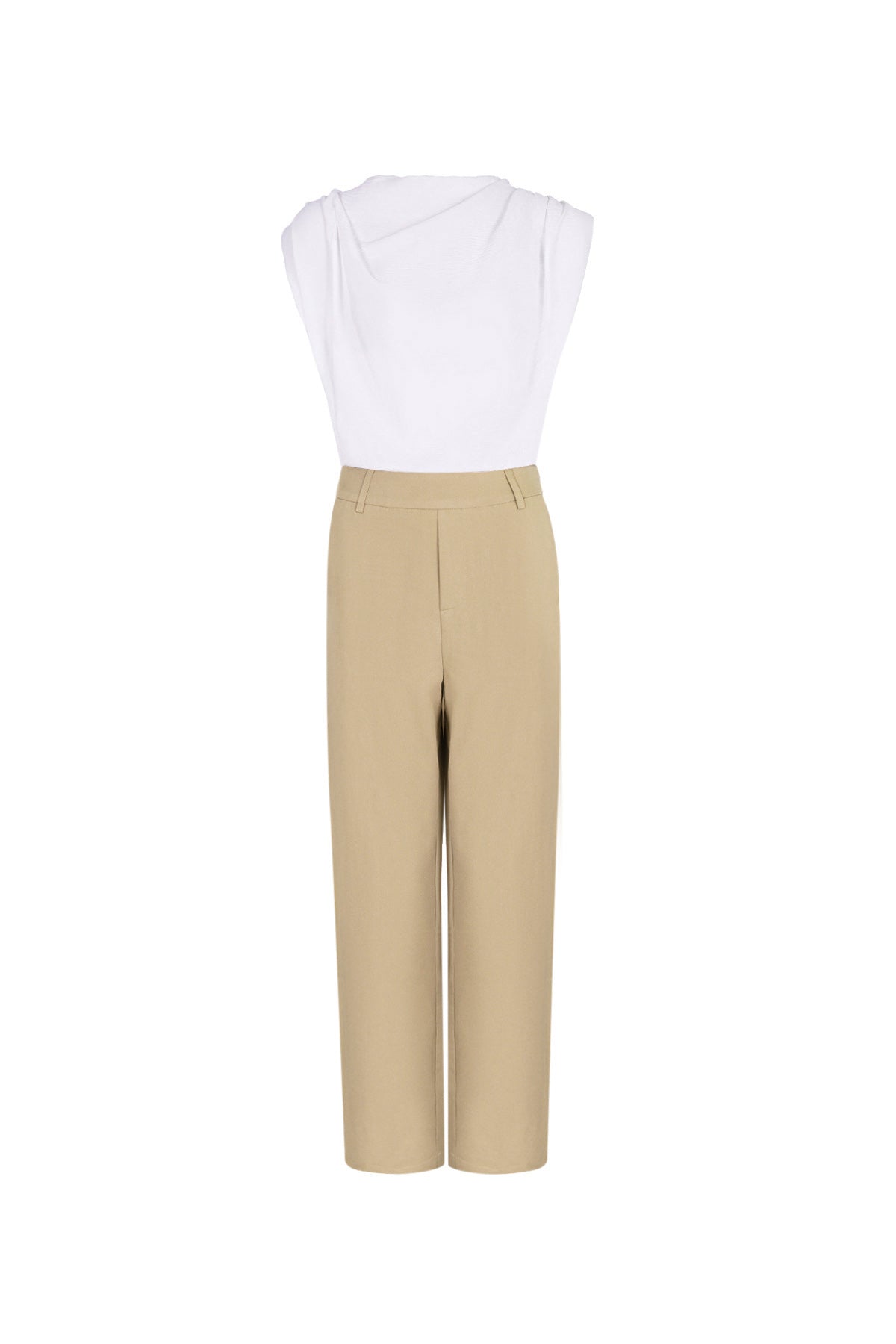 Cotton Blend Damen Wide Leg Bodysuit Frühling/Sommer Comfort Fit