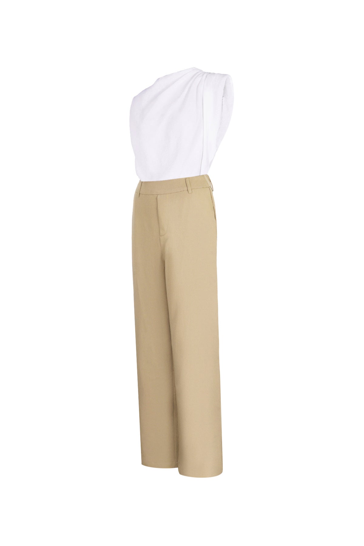 Cotton Blend Damen Wide Leg Bodysuit Frühling/Sommer Comfort Fit