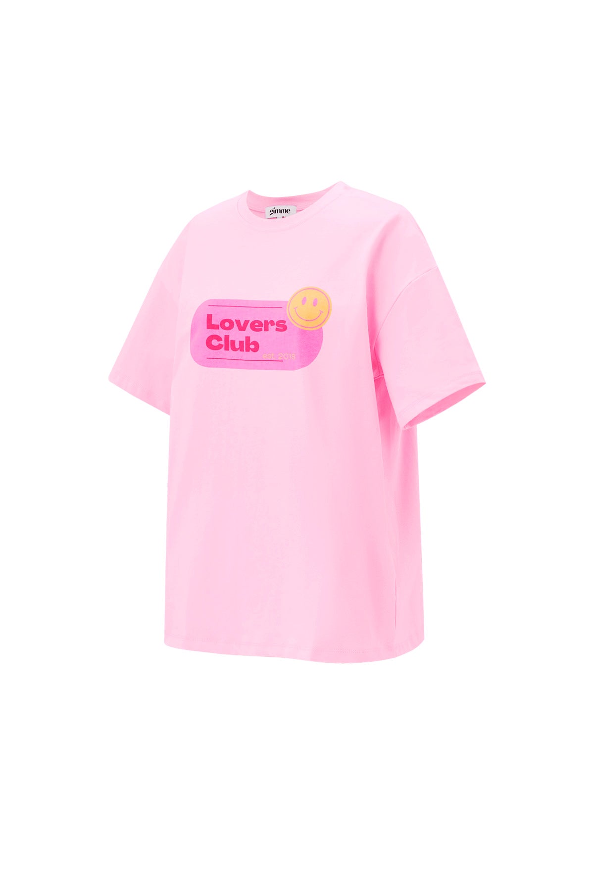 Cotton Damen T-Shirt Street Random Print