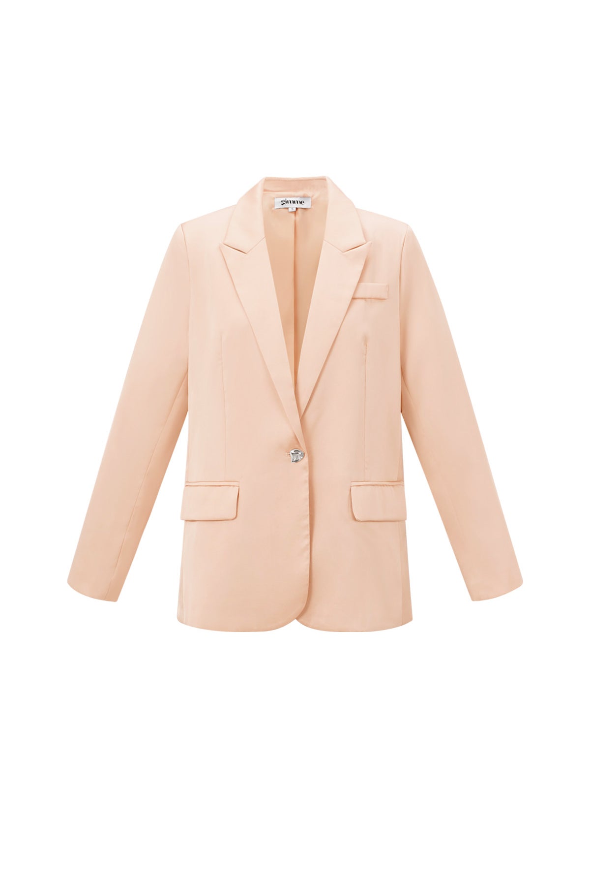 Blazer in Satinoptik Teil eines Sets
