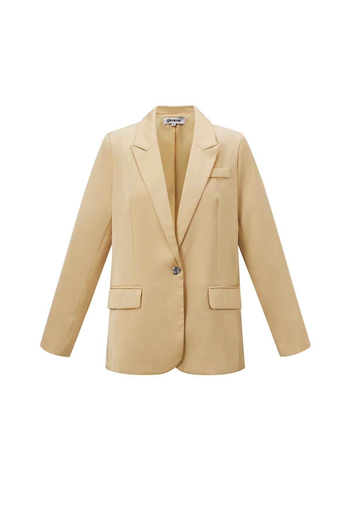 Blazer in Satinoptik Teil eines Sets