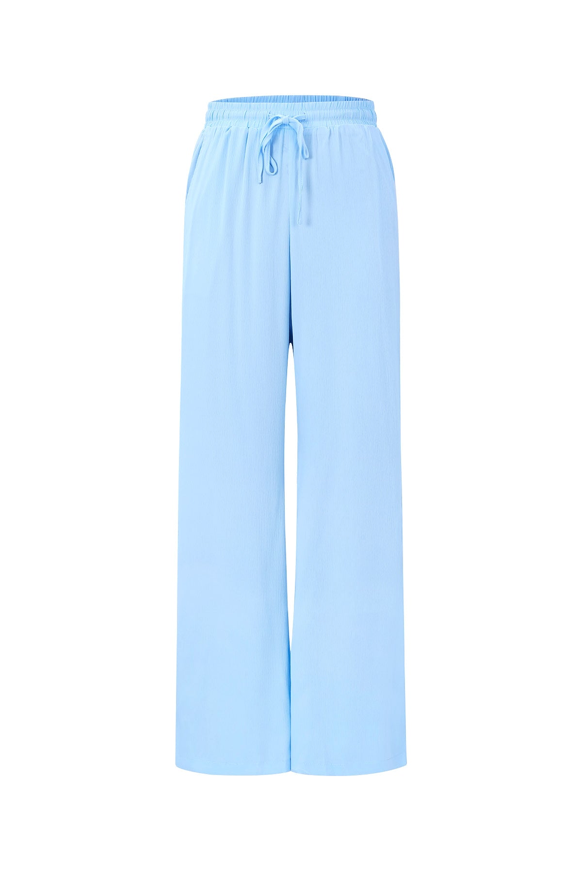 Gewebte Polyester Damen Gerade Hosen Casual Einfarbig Frühling/Sommer