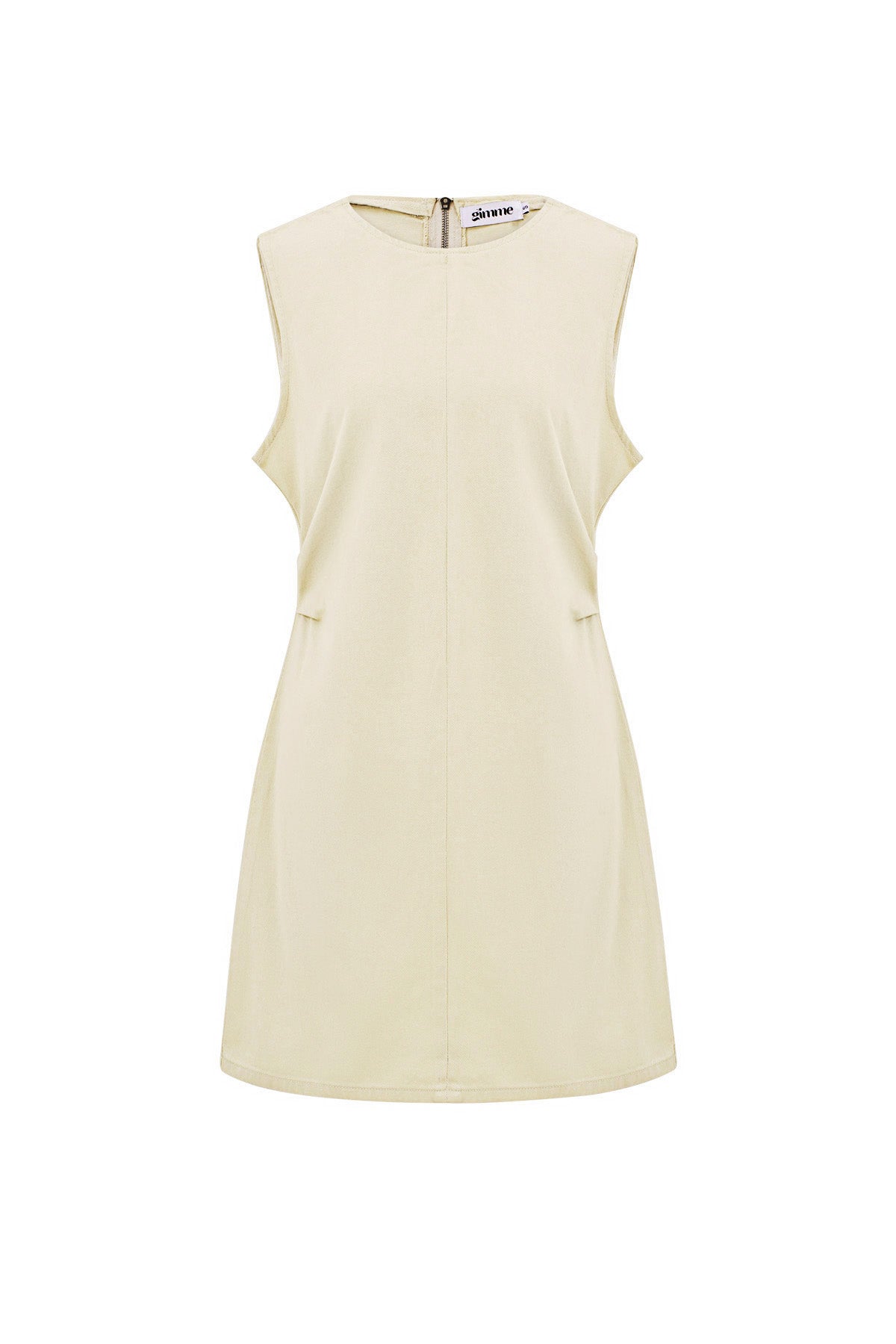 Baumwolle Damen Mini Kleid Ärmellos Bodycon