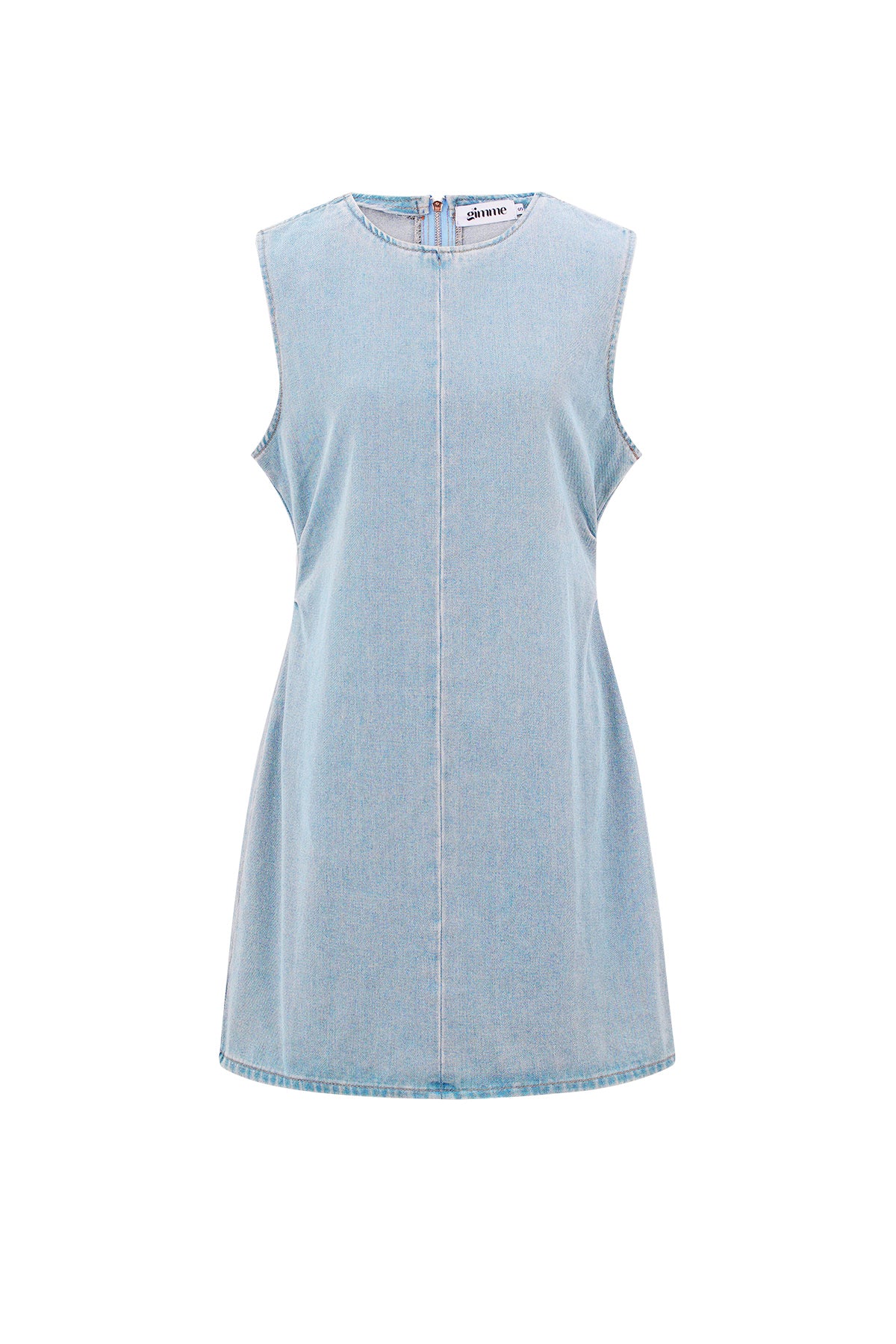 Baumwolle Damen Mini Kleid Ärmellos Bodycon