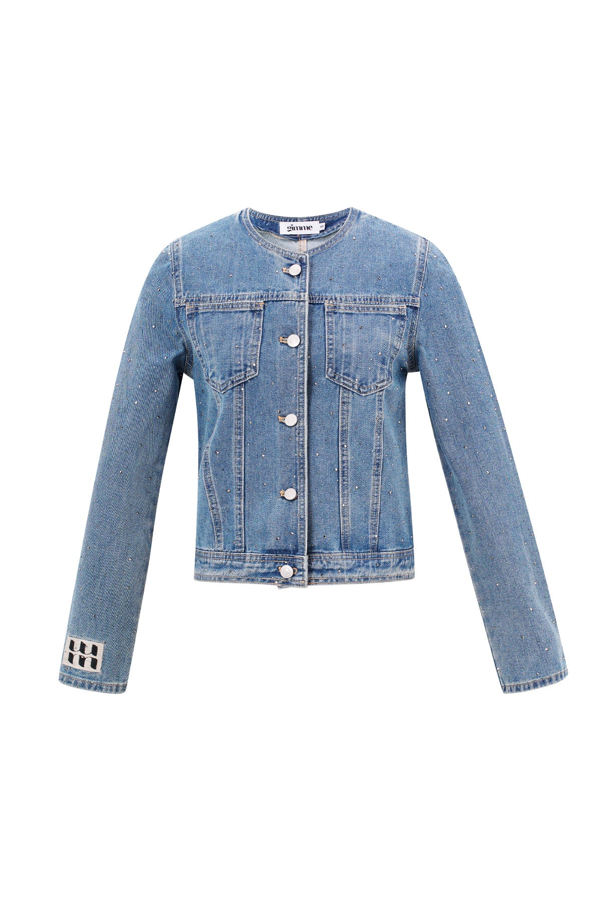 Denim Damen Kurze Jacke Classic Fit